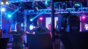 A local school ‘Kapa Haka’ group performed